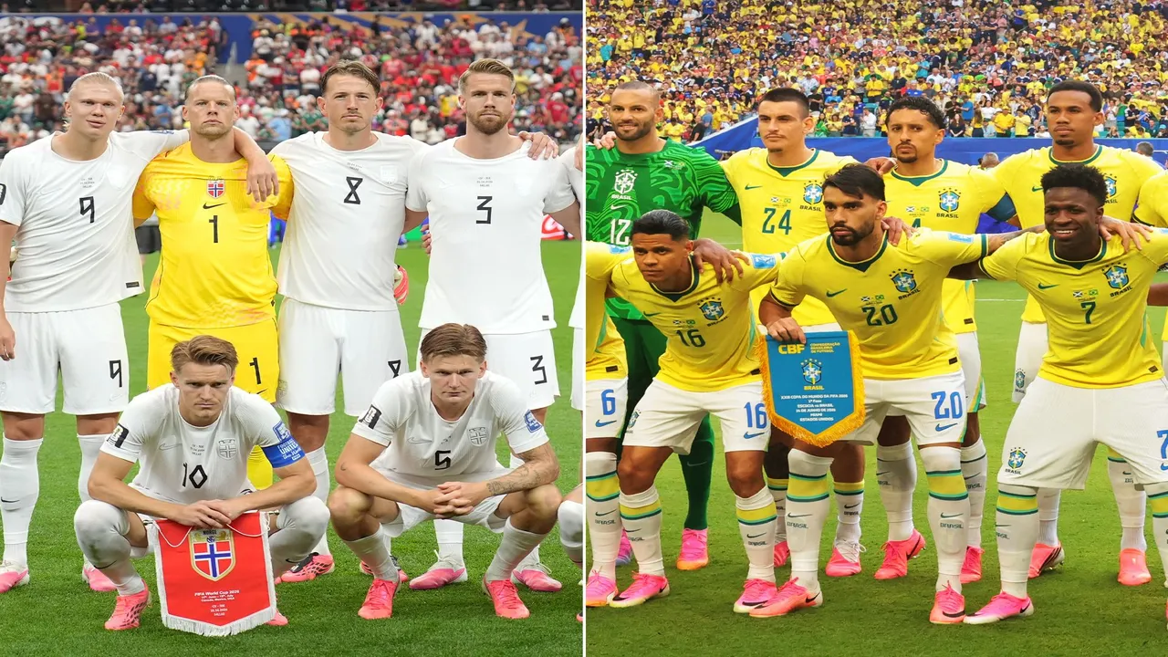 متى تلتقي البرازيل مع النرويج في كأس العالم؟ تفاصيل القنوات والتشكيل.